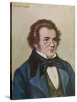 Franz Schubert-Rudolf Klingsbogl-Stretched Canvas