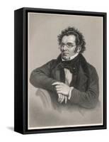 Franz Schubert-H Adlard-Framed Stretched Canvas
