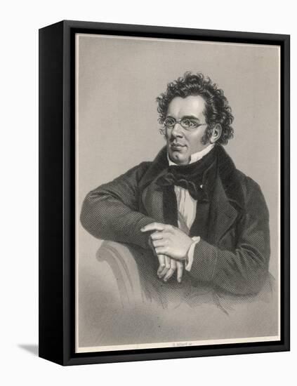 Franz Schubert-H Adlard-Framed Stretched Canvas
