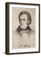 Franz Schubert-null-Framed Art Print