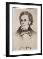 Franz Schubert-null-Framed Art Print