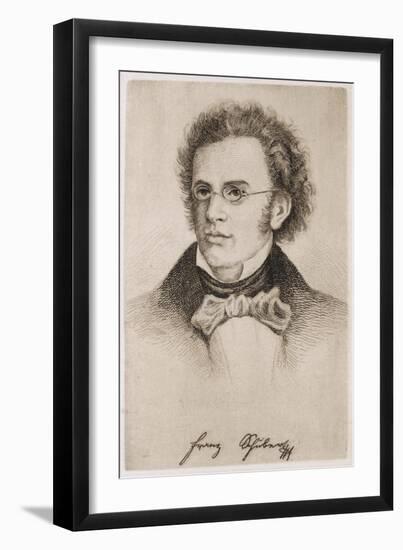 Franz Schubert-null-Framed Art Print