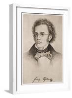 Franz Schubert-null-Framed Art Print