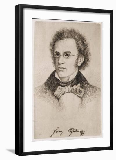 Franz Schubert-null-Framed Art Print