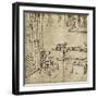 Franz Schubert-Moritz Ludwig von Schwind-Framed Giclee Print