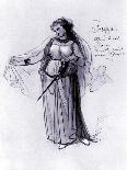 Rhine maiden costume design-Franz Seitz-Giclee Print