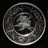 A J.& L. Lobmeyr Engraved Circular Dish-Franz Ullman-Giclee Print