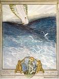 Illustration from Dante's 'Divine Comedy', Purgatory, 1921-Franz Von Bayros-Giclee Print