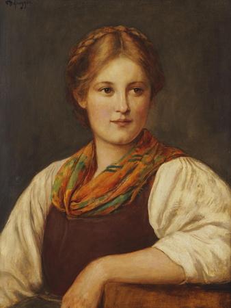 A Bavarian Peasant Girl