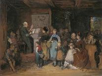 Huntsman and Maid Having a Chat in the Kitchen. after 1850-Franz Von Defregger-Giclee Print