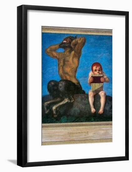 Franz von Stuck Dissonance Art Print Poster-null-Framed Poster