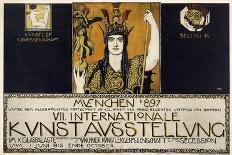 Original Poster for the Vii. International Art Exhibition 1897-Franz von Stuck-Giclee Print