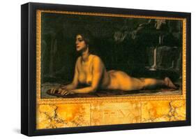 Franz von Stuck Sphinx Art Print Poster-null-Framed Poster