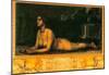 Franz von Stuck Sphinx Art Print Poster-null-Mounted Poster