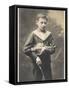 Franz Von Vecsey Young Violinist in 1905-null-Framed Stretched Canvas