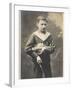 Franz Von Vecsey Young Violinist in 1905-null-Framed Photographic Print