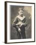 Franz Von Vecsey Young Violinist in 1905-null-Framed Photographic Print