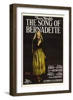 Franz Werfel's the Song of Bernadette, 1943, "The Song of Bernadette" Directed by Henry King-null-Framed Giclee Print