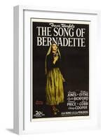 Franz Werfel's the Song of Bernadette, 1943, "The Song of Bernadette" Directed by Henry King-null-Framed Giclee Print