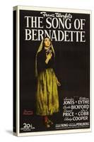 Franz Werfel's the Song of Bernadette, 1943, "The Song of Bernadette" Directed by Henry King-null-Stretched Canvas