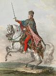 Emperor Ferdinand I of Austria in Coronation Robes as King of Hungary-Franz Wolf-Giclee Print