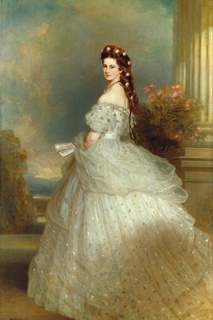 Empress Elizabeth of Austria (Sissi), 1865