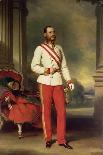 Franz Joseph I, Emperor of Austria (1830-1916) Wearing the Uniform of an Austrian Field Marshal-Franz Xaver Winterhalter-Giclee Print