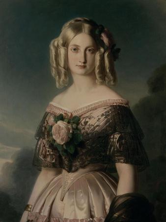 Portrait de Marie Caroline Auguste de Bourbon, duchesse d'Aumale (1822-1869)