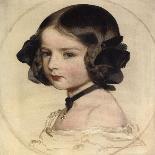 Portrait of a Woman-Franz Xaver Winterhalter-Giclee Print