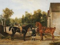 Preparing for the Ride, 1837-Franz Zeller Von Zellenberg-Giclee Print