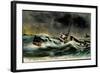 Französische Marine Kämpft Gegen U Boot-null-Framed Giclee Print