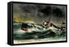 Französische Marine Kämpft Gegen U Boot-null-Framed Stretched Canvas