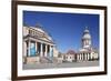 Franzoesischer Dom (French Cathedral), Schiller memorial, Konzerthaus (concert hall), Gendarmenmark-Markus Lange-Framed Photographic Print