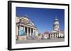 Franzoesischer Dom (French Cathedral), Schiller memorial, Konzerthaus (concert hall), Gendarmenmark-Markus Lange-Framed Photographic Print