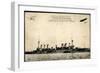 Französisches Kriegsschiff Waldeck Rousseau-null-Framed Giclee Print