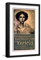 Franzosische Kunstausstellung zu Krefeld-Théophile Alexandre Steinlen-Framed Art Print