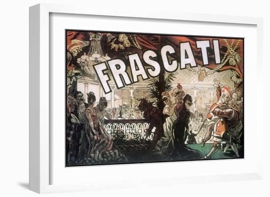 Frascati-Jules Chéret-Framed Giclee Print