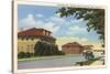 Fraternity Row, LSU, Baton Rouge-null-Stretched Canvas