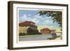 Fraternity Row, LSU, Baton Rouge-null-Framed Premium Giclee Print