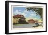 Fraternity Row, LSU, Baton Rouge-null-Framed Premium Giclee Print