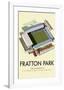 Fratton Park - Dave Thompson Contemporary Travel Print-Dave Thompson-Framed Giclee Print