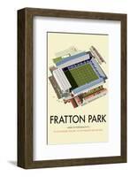 Fratton Park - Dave Thompson Contemporary Travel Print-Dave Thompson-Framed Giclee Print