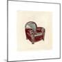 Frau Chair I-Debbie Nicholas-Mounted Photographic Print