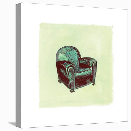 Frau Chair II-Debbie Nicholas-Stretched Canvas