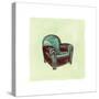 Frau Chair II-Debbie Nicholas-Stretched Canvas