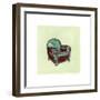 Frau Chair II-Debbie Nicholas-Framed Photographic Print