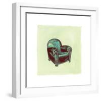 Frau Chair II-Debbie Nicholas-Framed Photographic Print