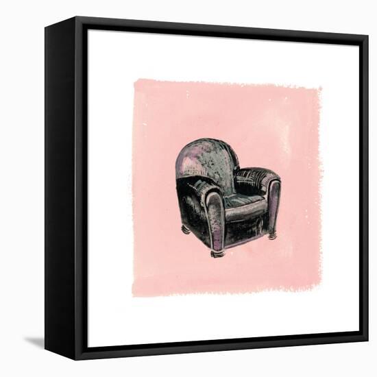 Frau Chair III-Debbie Nicholas-Framed Stretched Canvas