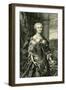 Frau Gottsched-Johann Martin Bernigeroth-Framed Giclee Print