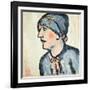 Frau Kirchhof-Alexej Von Jawlensky-Framed Giclee Print